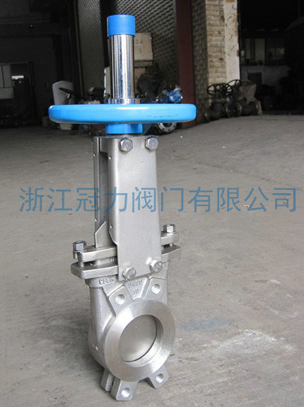 刀閘閥輕形節材密封可靠